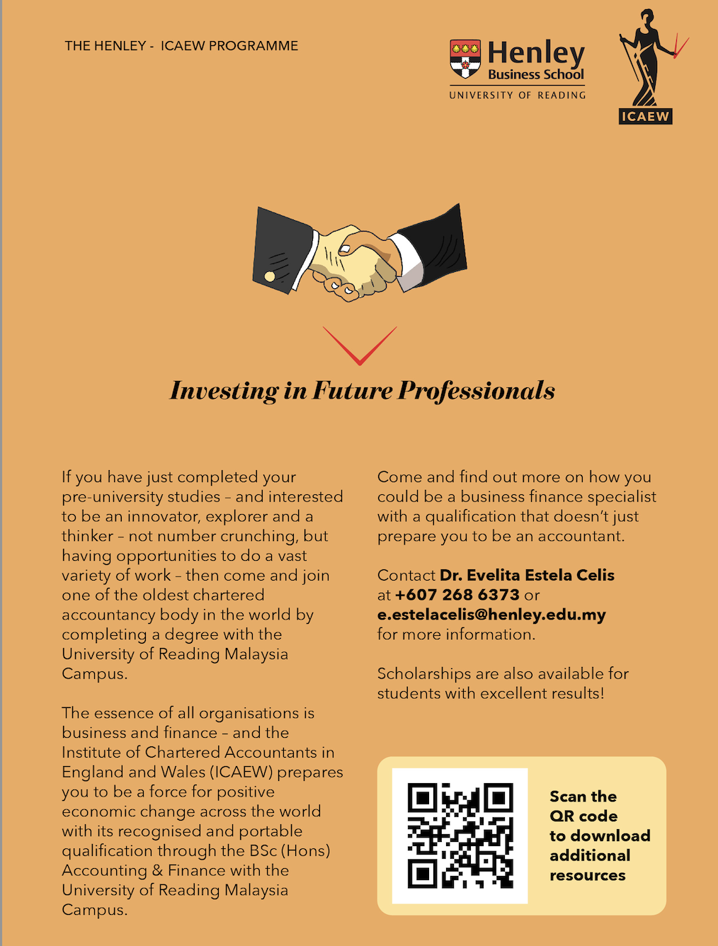Henley-ICAEW Programme (HIP) overview showcasing opportunities for future accounting professionals