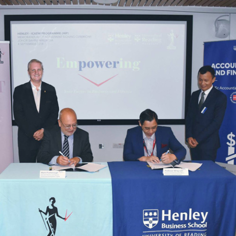 University of Reading Malaysia establishes innovative collaboration with ICAEW to address skills gap in accounting and finance