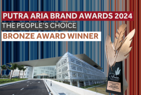 University of Reading Malaysia Wins Bronze at the 2024 Putra Aria Brand Awards!